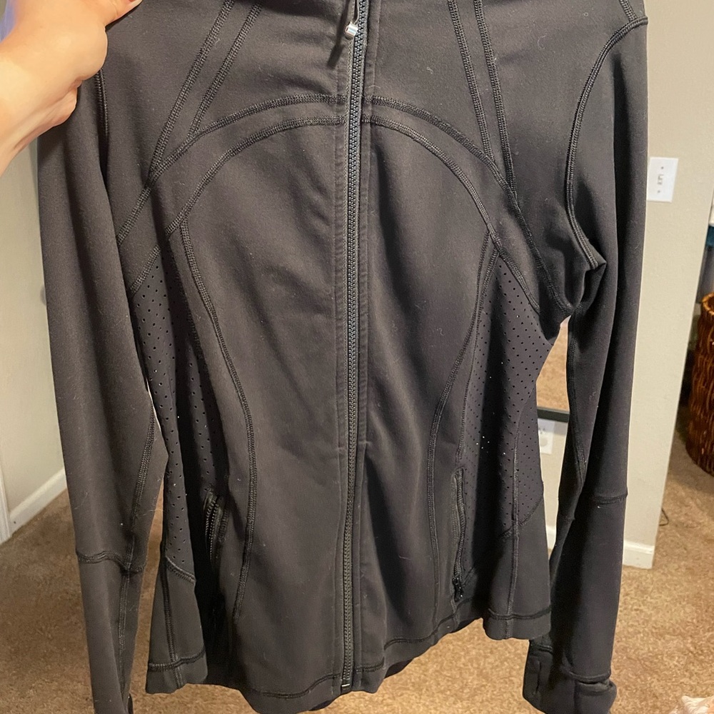 Lululemon Define jacket with perforated back